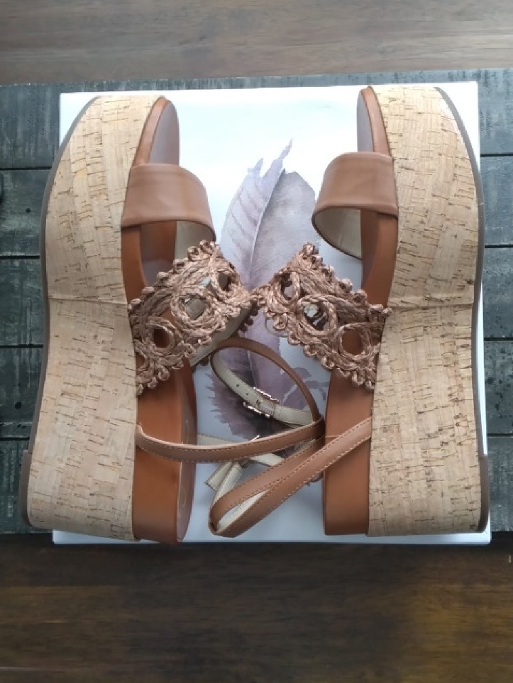 Jessica Simpson Callri Women's Platform Wedge Sandals - Picture 5 of 5